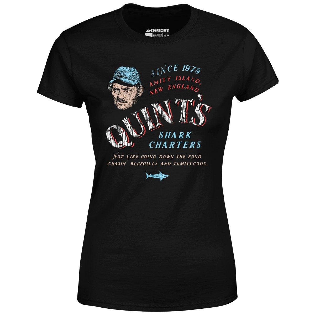 Quint's Shark Charters - Women's T-Shirt Female Product Image