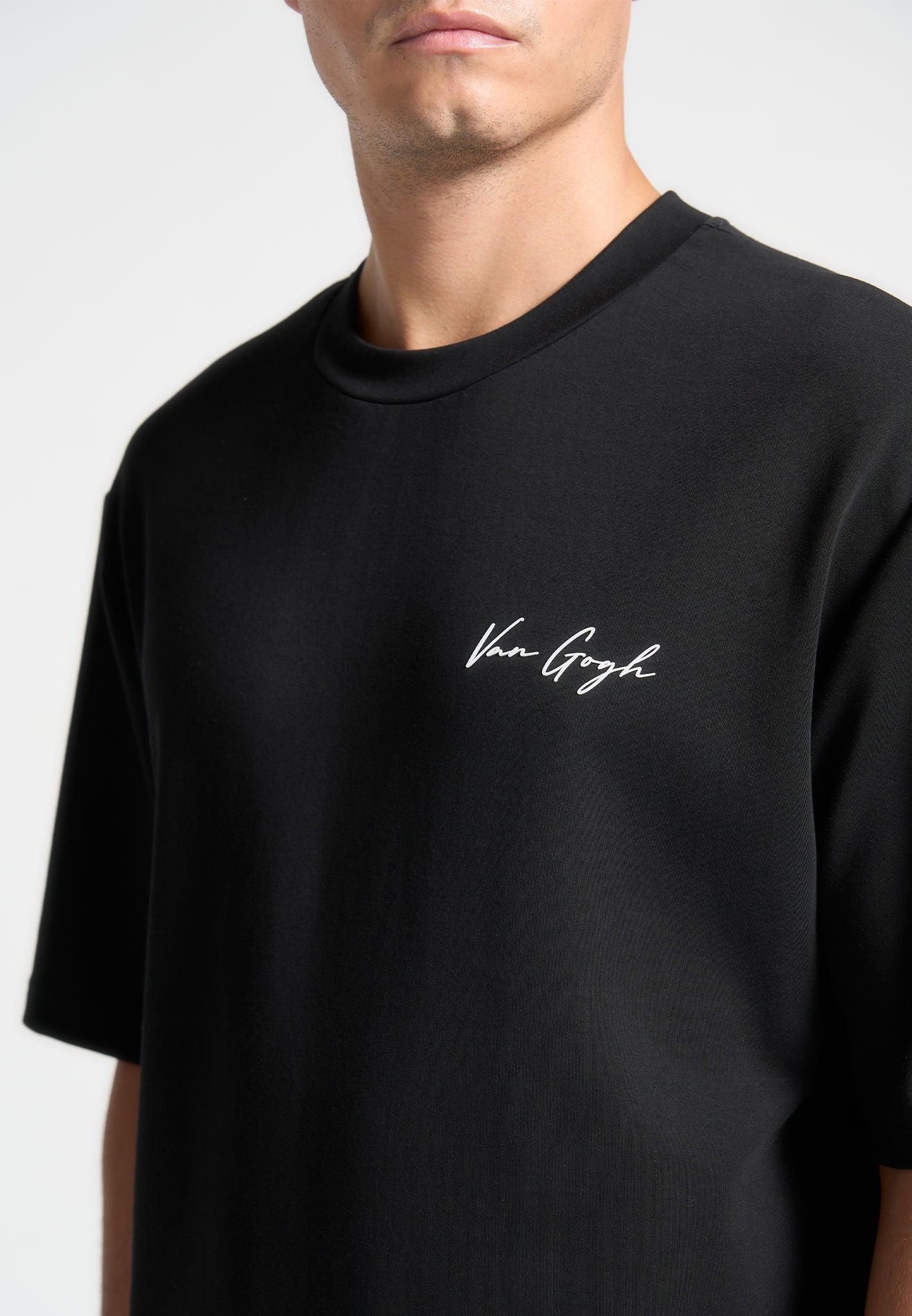 Pièce De Résistance - Van Gogh T-Shirt - Black Male Product Image