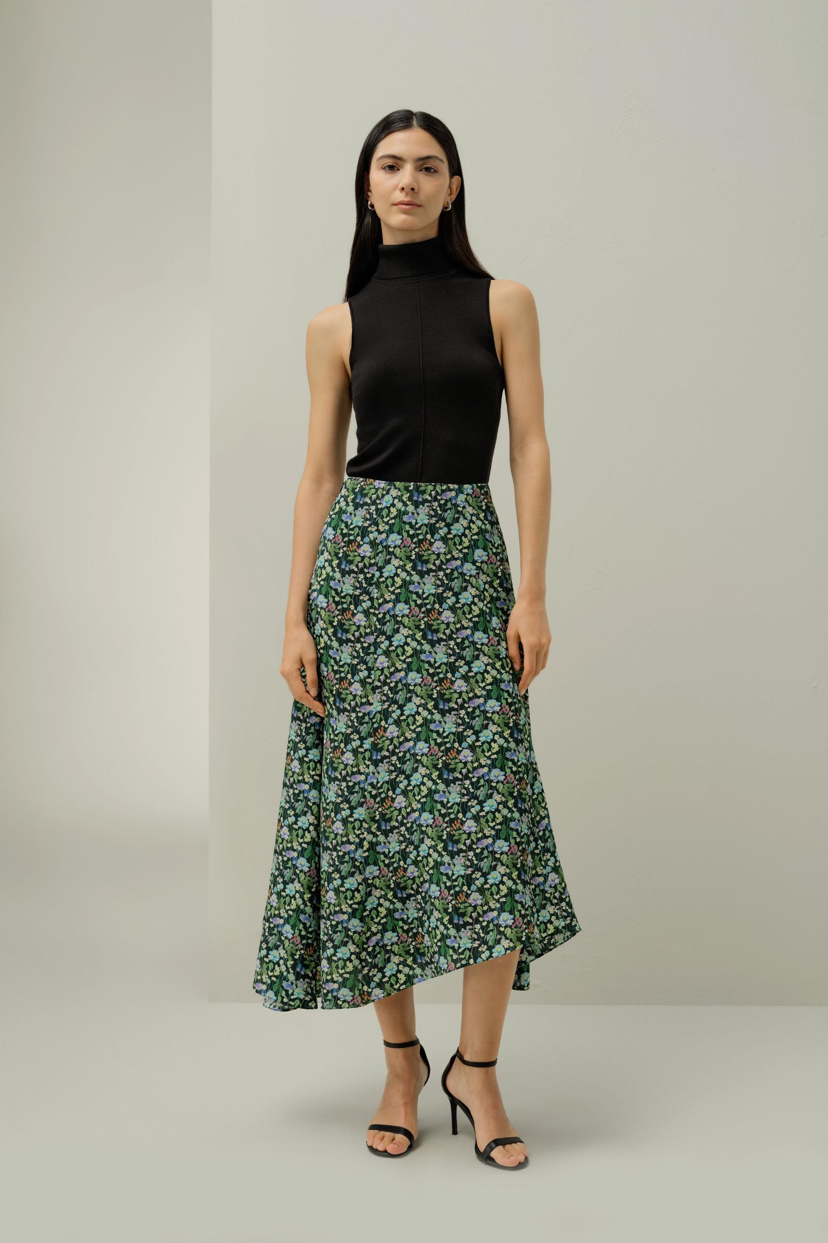 Fairytale Silk Skirt - Made With Liberty Fabric Product Image