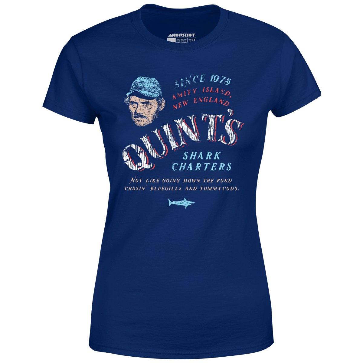 Quint's Shark Charters - Women's T-Shirt Female Product Image