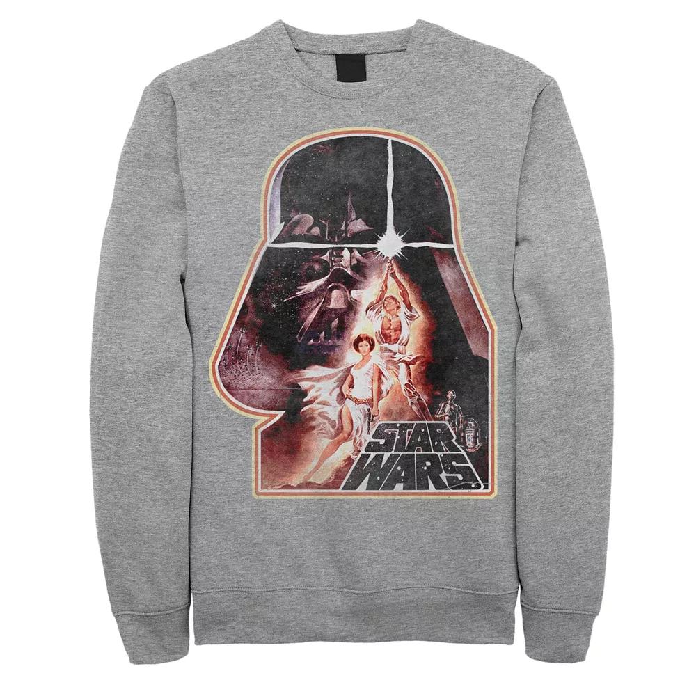 Mens Star Wars Jedi Sweatshirt Athletic Grey Product Image