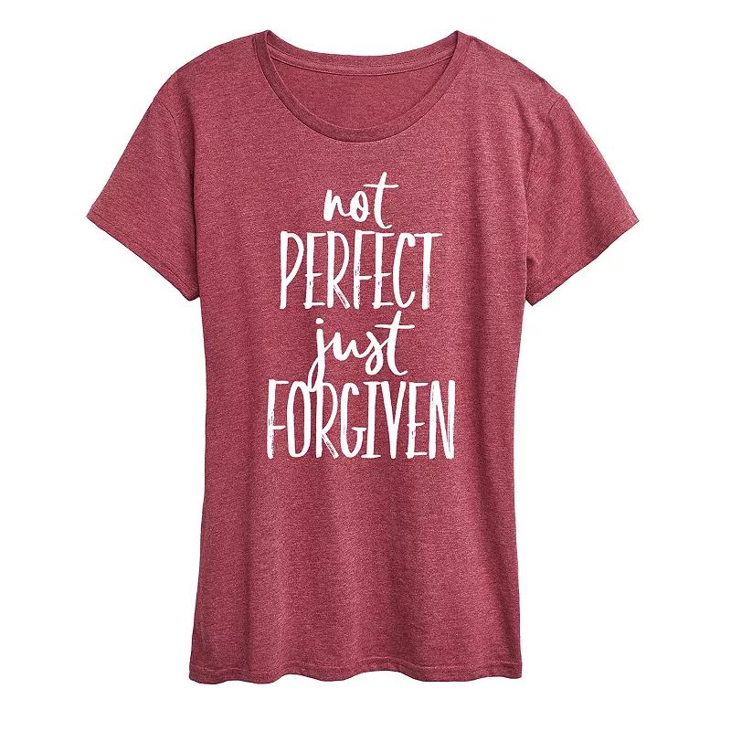 Women's Not Perfect Just Forgiven Graphic Tee,  Product Image