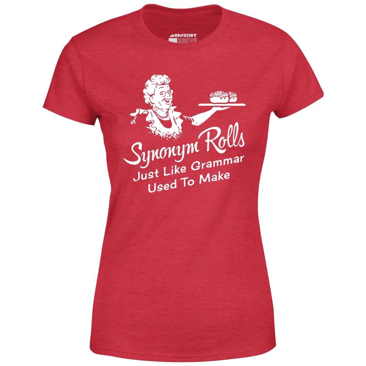 Synonym Rolls - Women's T-Shirt Female Product Image