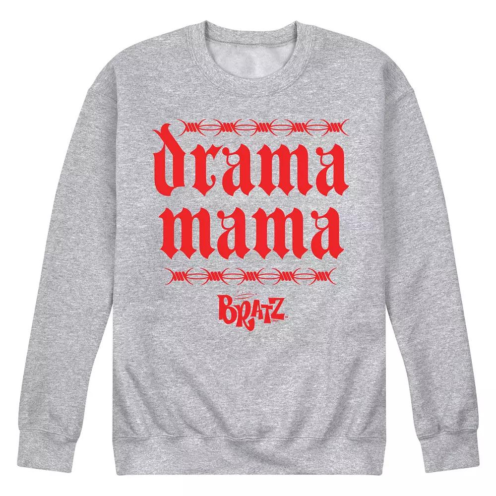 Men's Bratz Drama Mama Fleece Sweatshirt,  Product Image