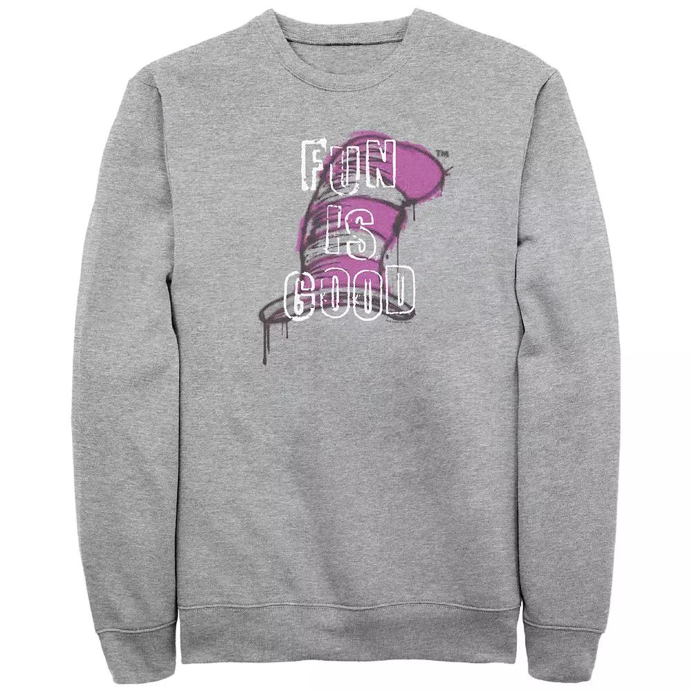 Big & Tall Dr. Seuss Fun Is Good Graphic Fleece, Men's,  Product Image