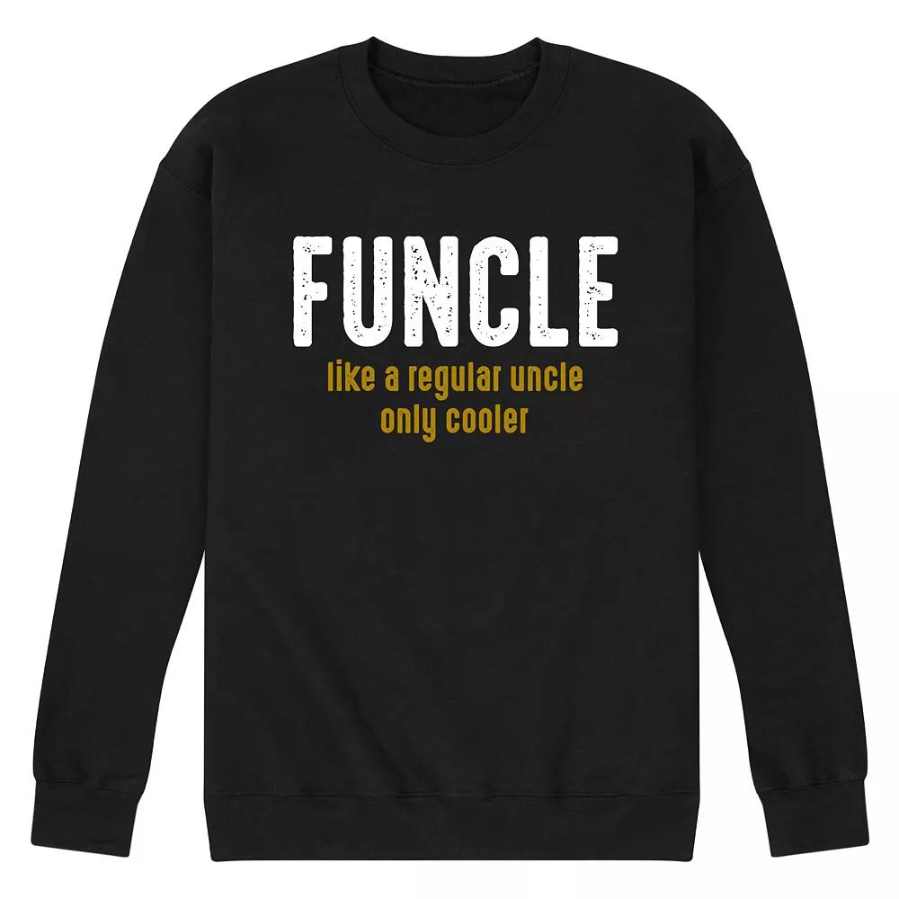 Men's Funcle Definition Graphic Fleece Sweatshirt,  Product Image