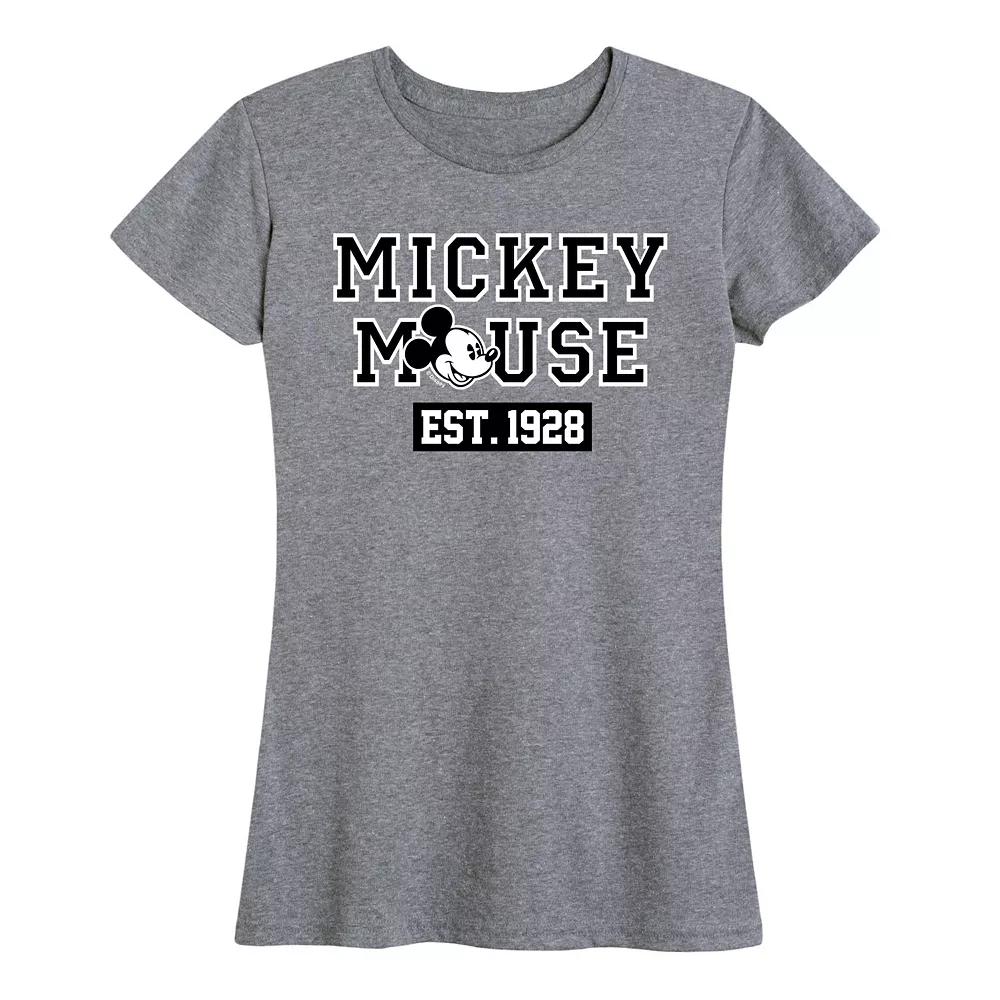 Disney's Mickey Mouse Women's Est. 1928 Graphic Tee,  Product Image