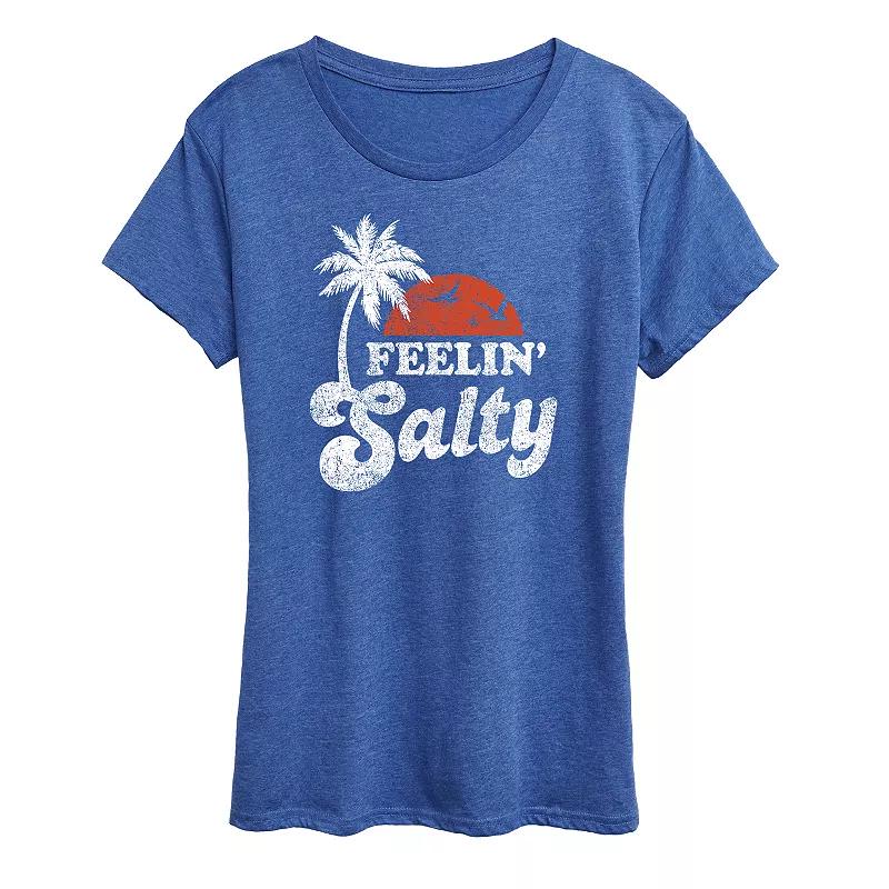 Women's Feelin' Salty Graphic Tee, Girl's,  Product Image