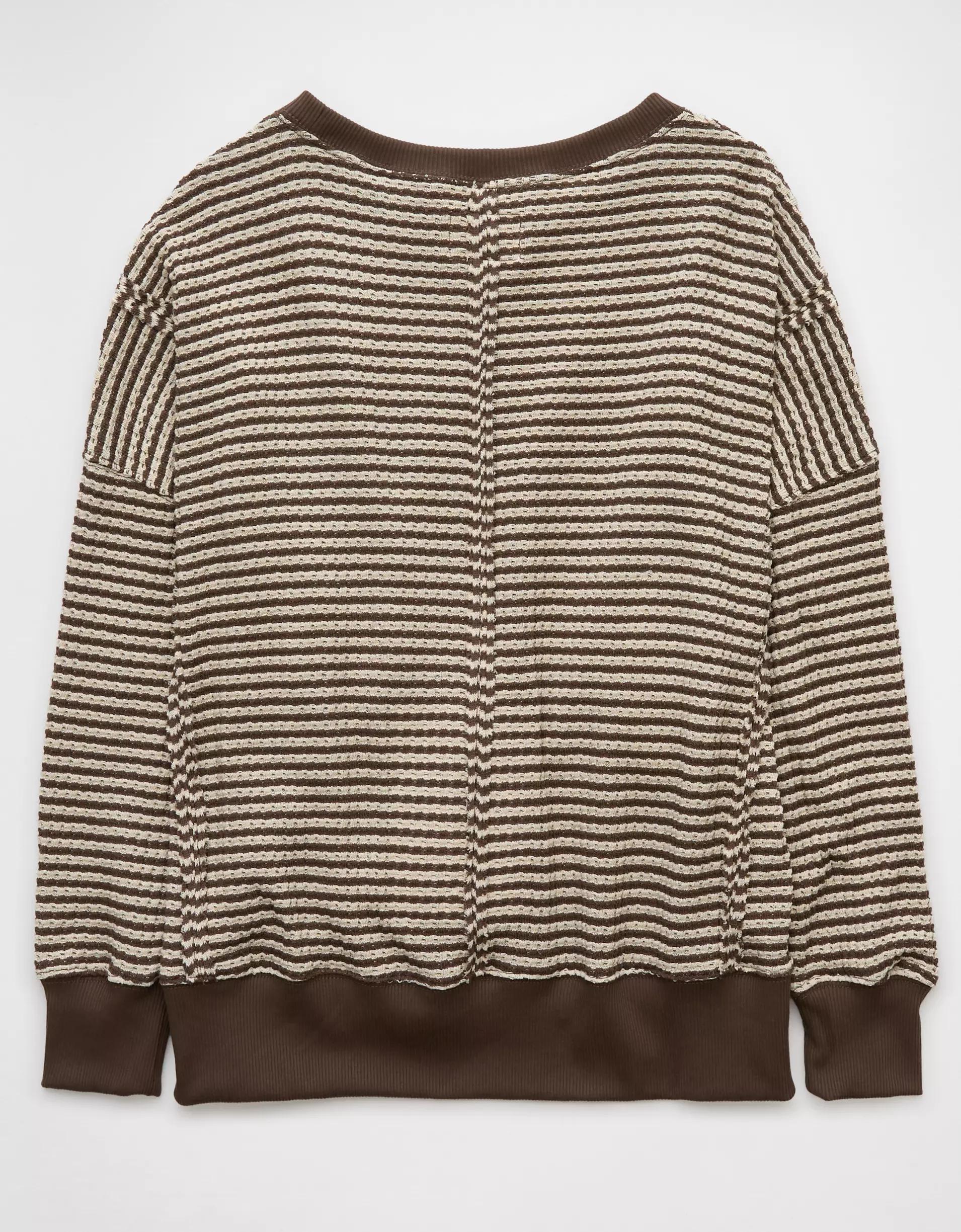 AE Big Hug Waffle Sweatshirt Product Image