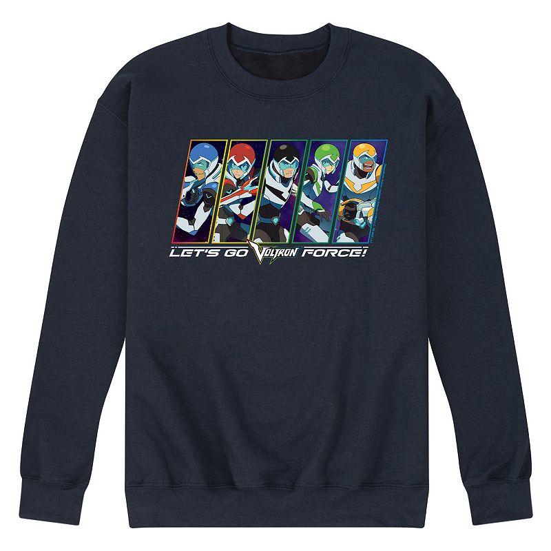 Men's Voltron Lets Go Voltron Force Fleece Sweatshirt,  Product Image