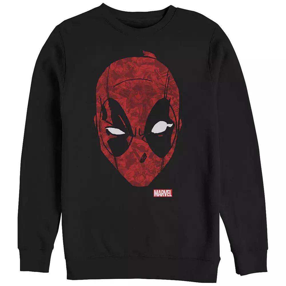 Big & Tall Marvel Deadpool Surprised Graphic Fleece, Men's,  Product Image