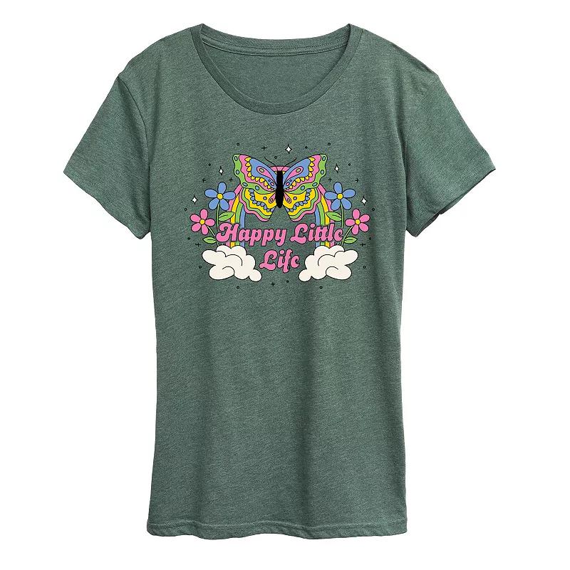 Women's Happy Little Life Graphic Tee,  Product Image