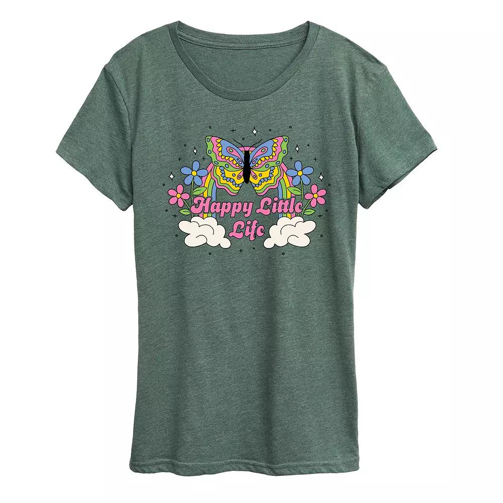 Women's Happy Little Life Graphic Tee,  Product Image