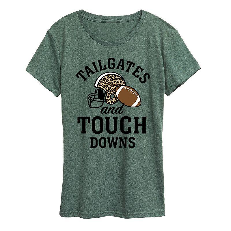 Women's Tailgates Touchdowns Graphic Tee, Girl's,  Product Image