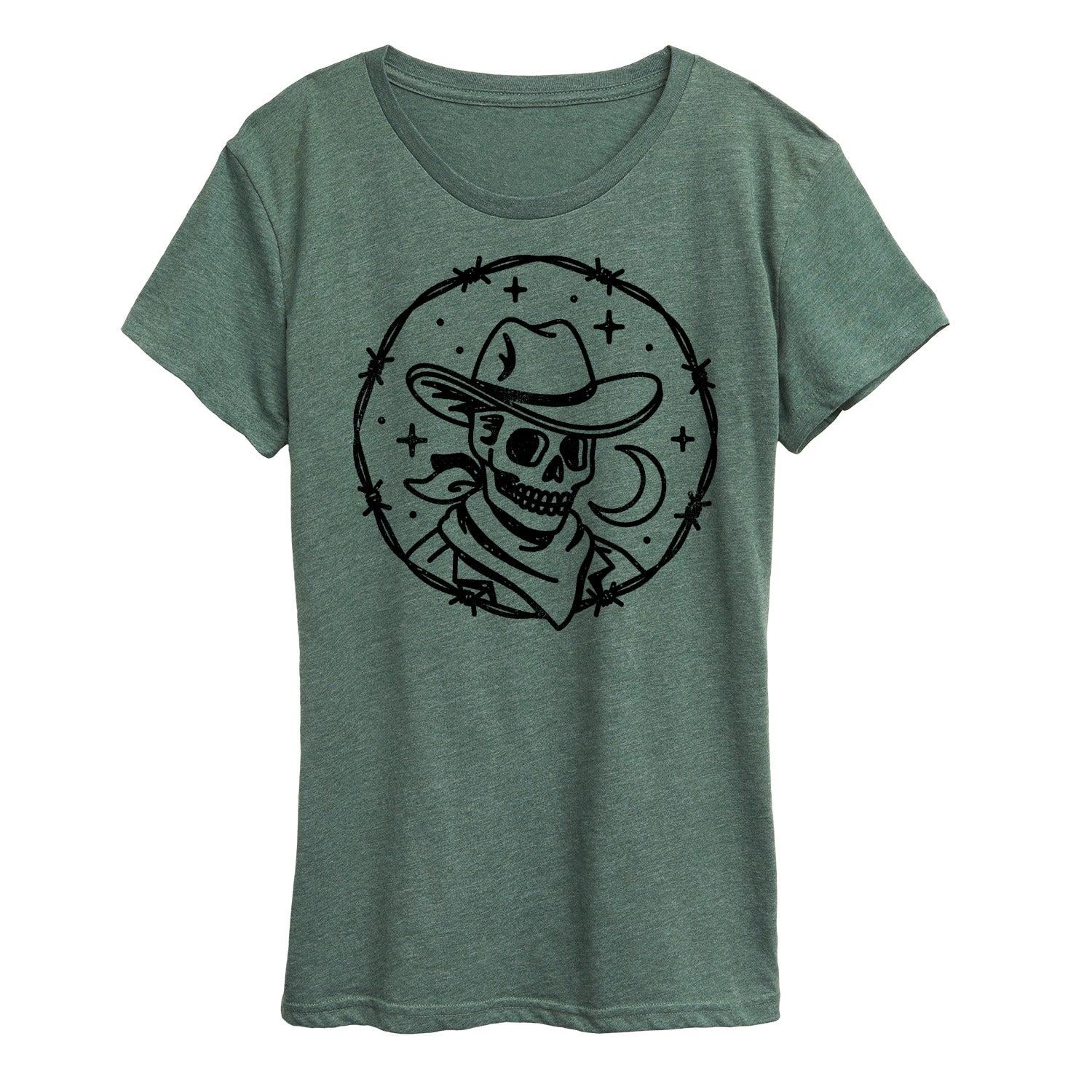 Women's Simple Line Drawing Of Dog Graphic Tee,  Product Image