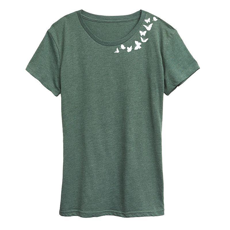 Women's Butterflies Graphic Tee,  Product Image