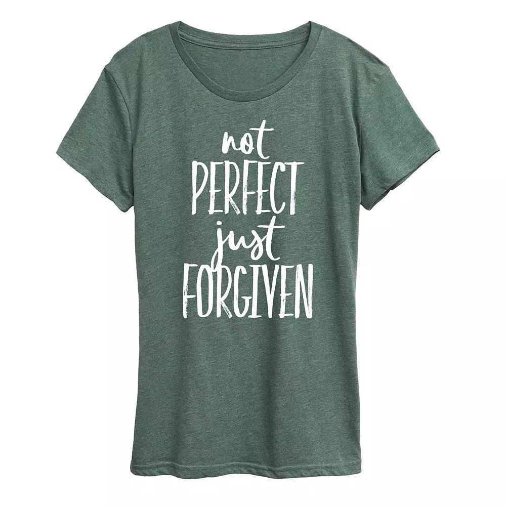 Women's Not Perfect Just Forgiven Graphic Tee,  Product Image