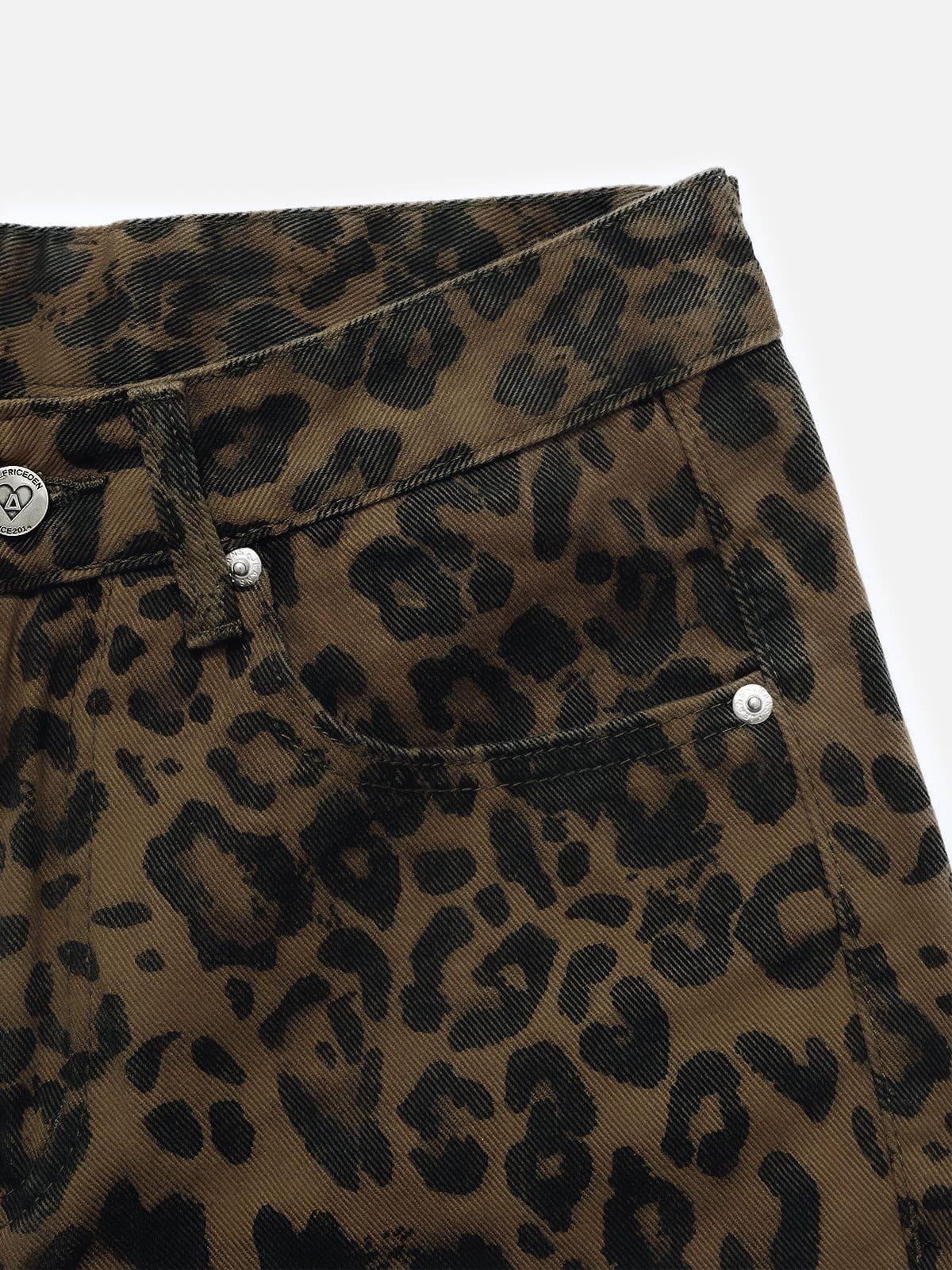Aelfric Eden Leopard Jeans Product Image