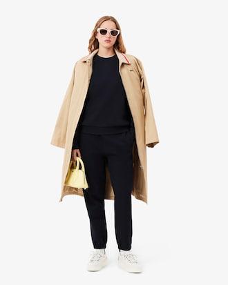 Women's Crew Neck Piqué Sweatshirt Product Image