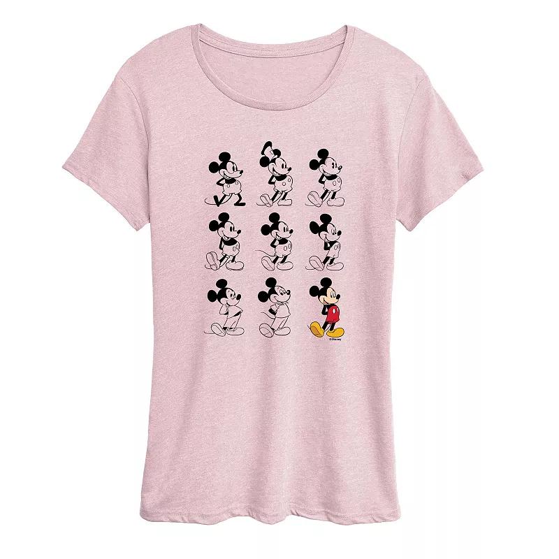 Disney's Mickey Mouse Women's Evolution Graphic Tee,  Product Image