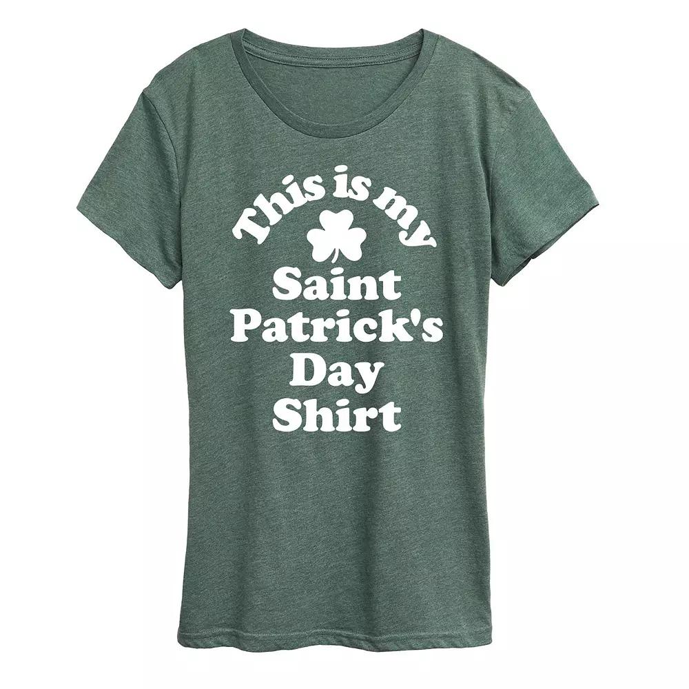 Women's This Is My St. Patrick's Day Shirt Graphic Tee,  Product Image