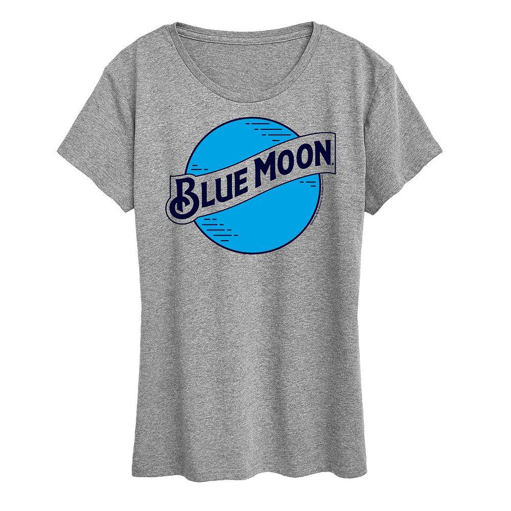 Women's Blue Moon Round Logo Graphic Tee,  Product Image