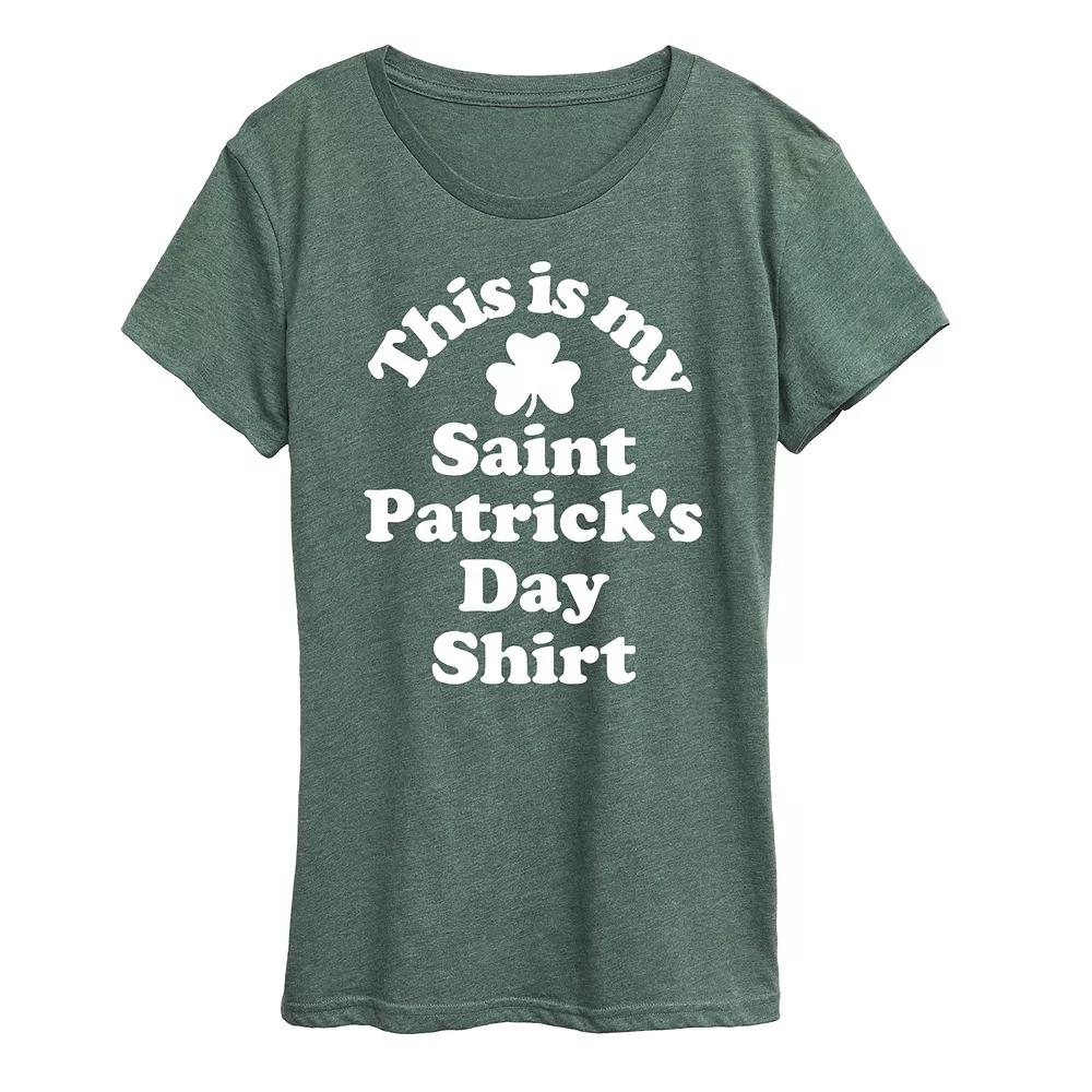 Women's This Is My St. Patrick's Day Shirt Graphic Tee,  Product Image