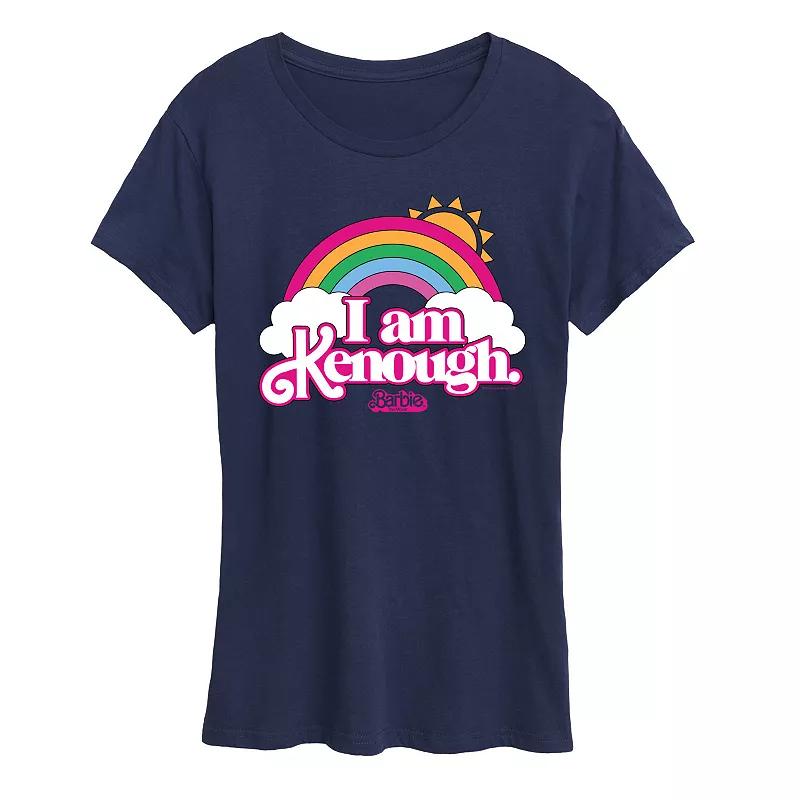 Women's Barbie The Movie Kenough Rainbow Graphic Tee, Girl's,  Product Image