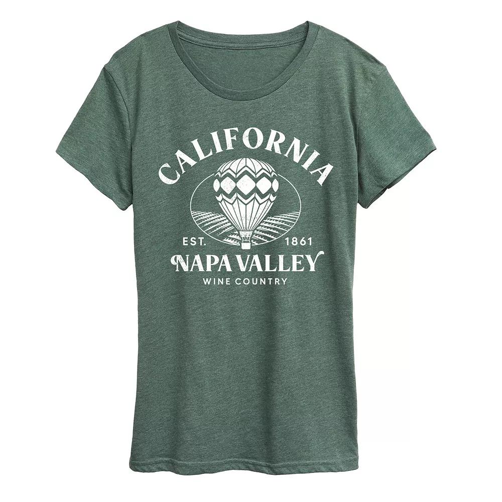 Women's California Napa Valley Graphic Tee,  Product Image