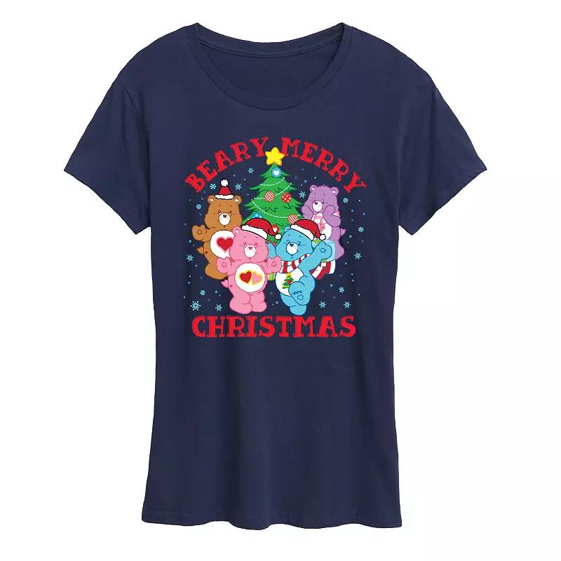 Women's Care Bears Beary Merry Christmas Graphic Tee, Girl's,  Product Image