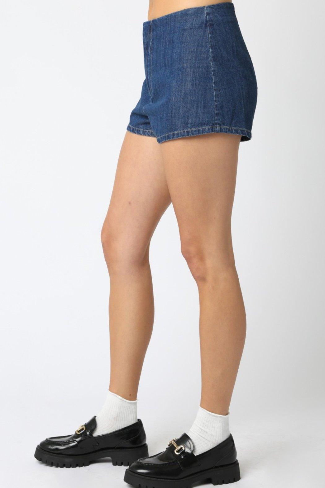 Denim Hot Shorts Product Image