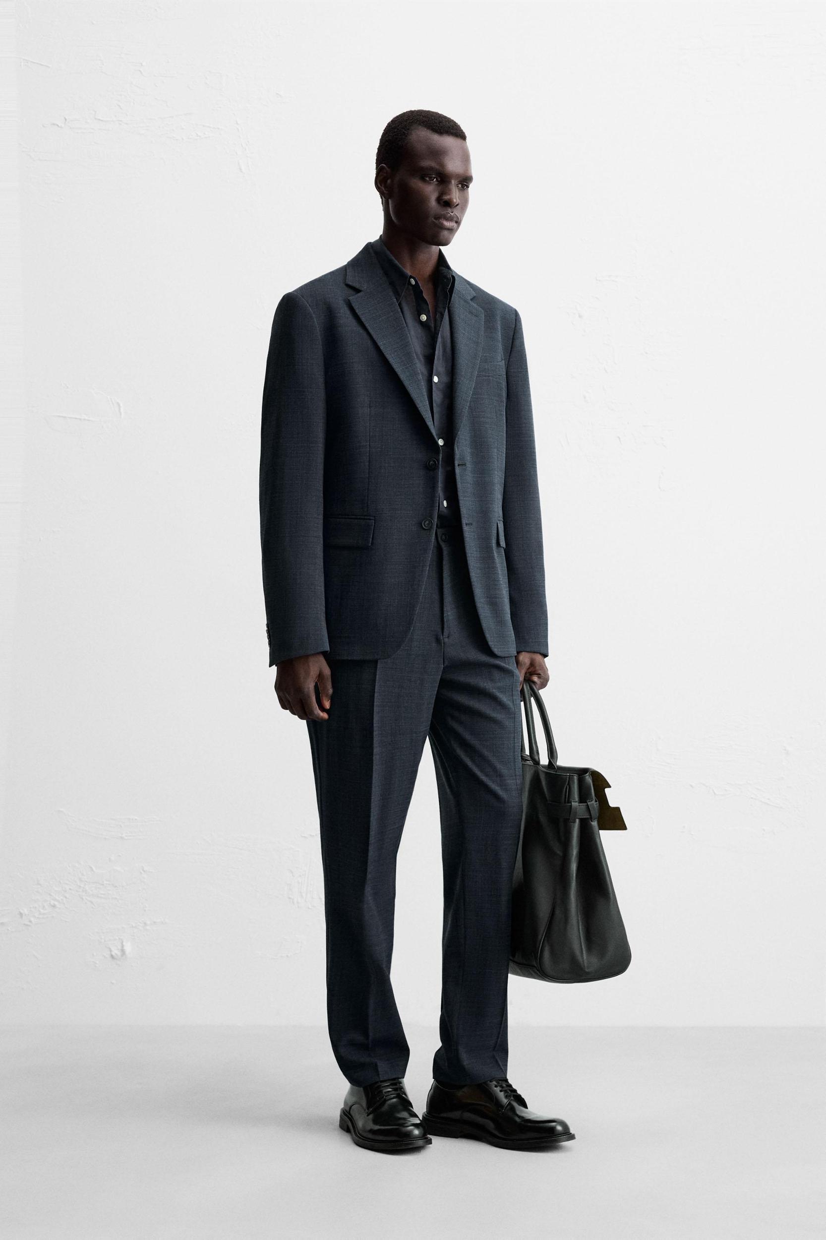 STRUCTURED SUIT PANTS Product Image