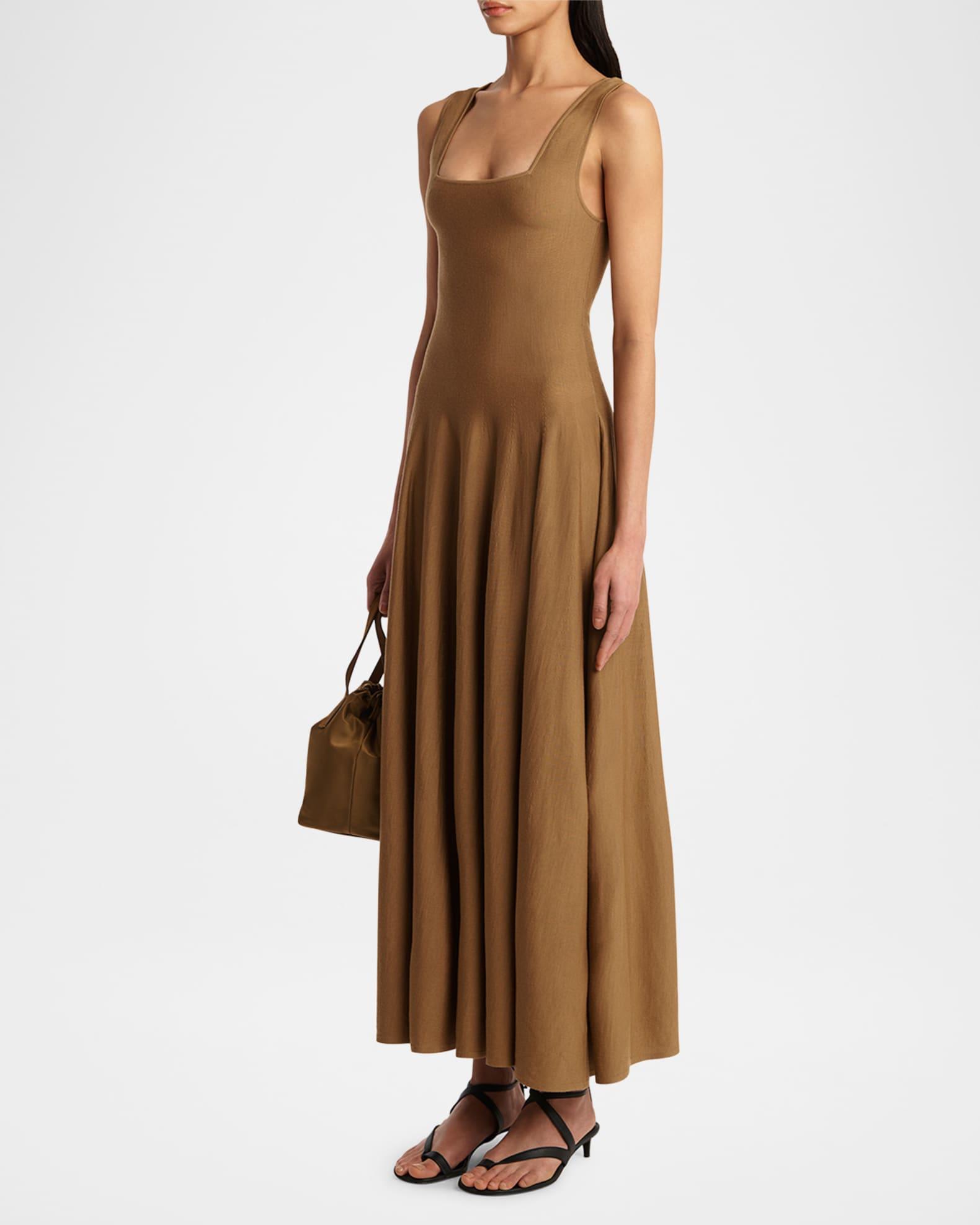 Jodie Square-Neck Sleeveless Maxi Dress Product Image