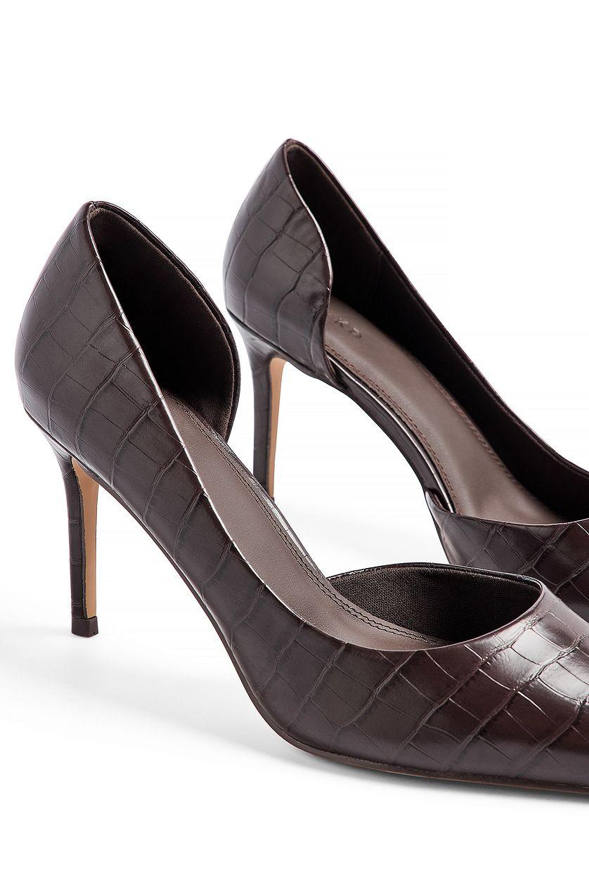 Cut Out Stiletto Pumps Product Image