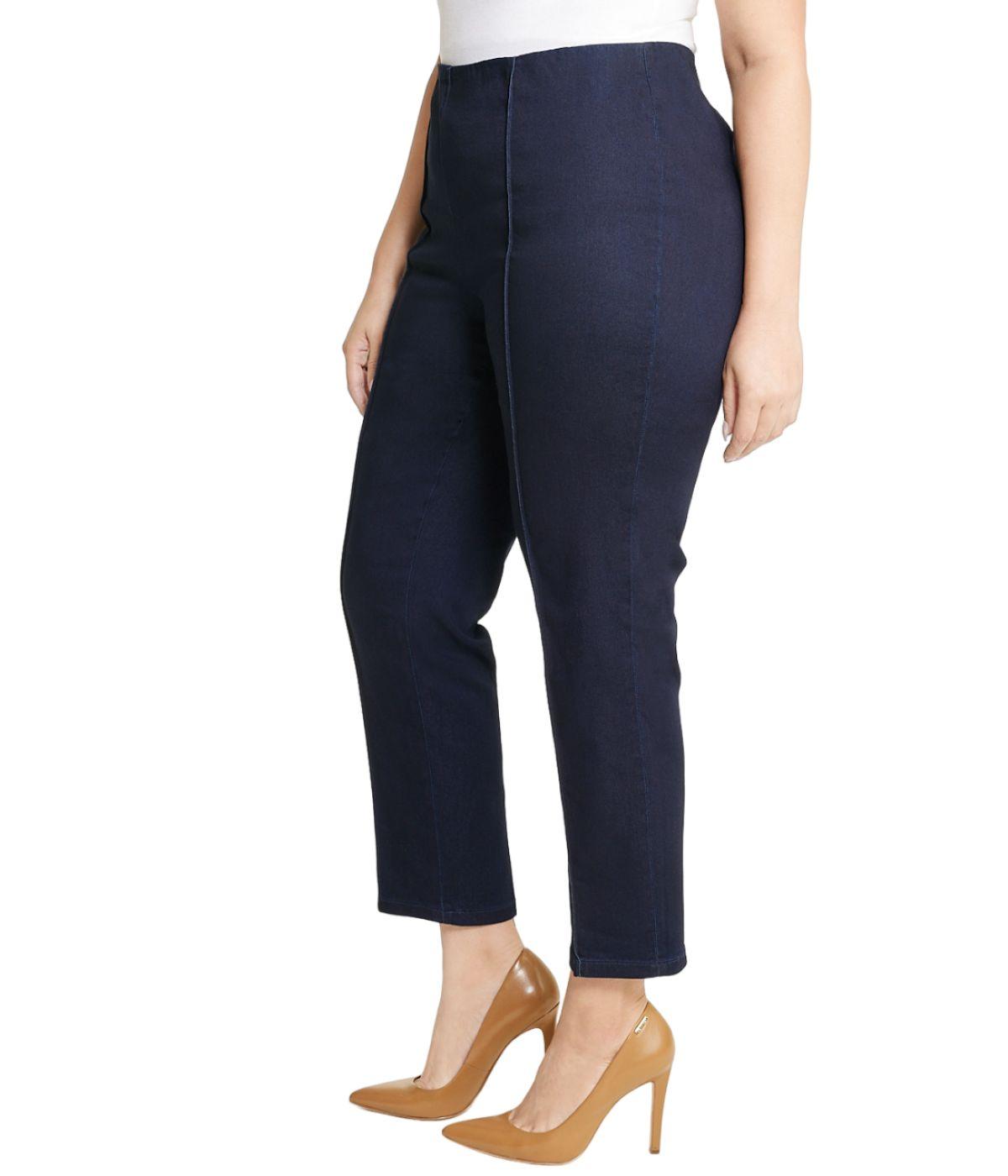Double-wide waistband Pull-on Leggings Product Image