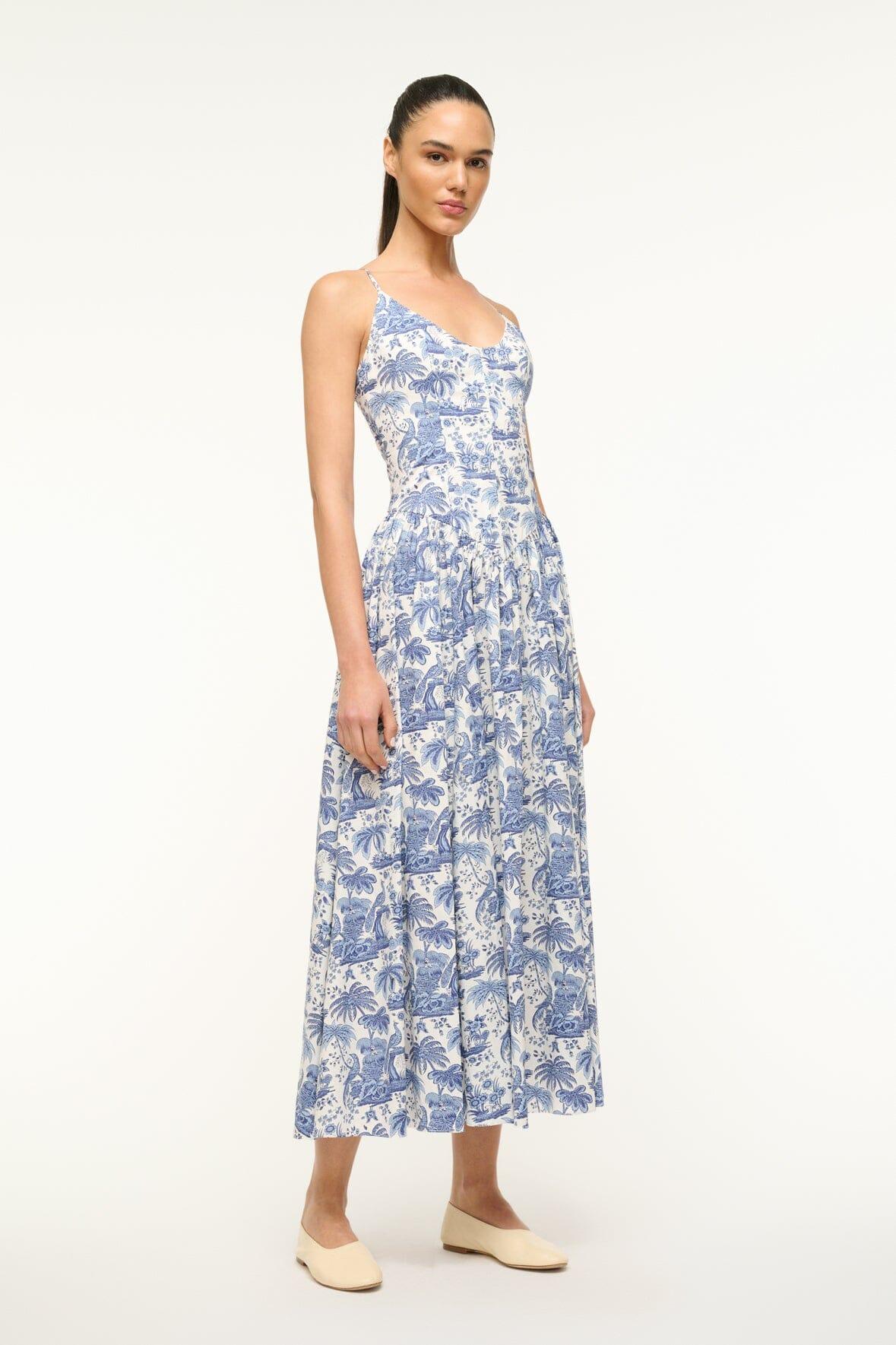 DENA DRESS | BLUE TOILE Product Image
