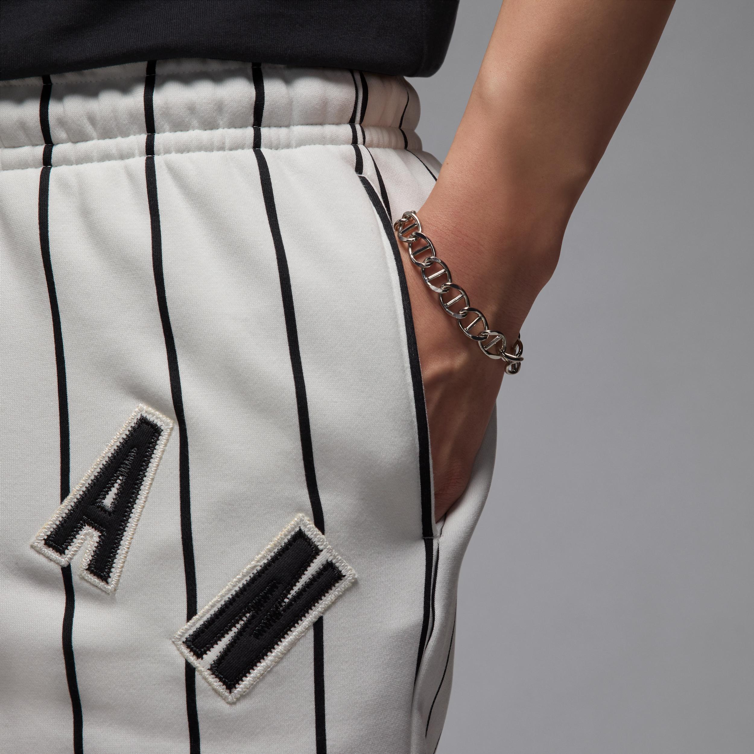 Jordan Mens Jordan Brooklyn Diamond 45 Fleece Shorts - Mens Summit White/Off Noir Product Image