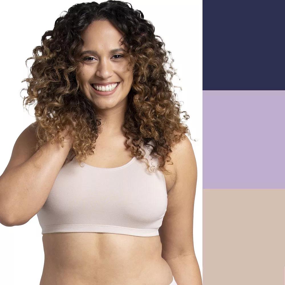 Women's Fruit of the Loom® 360 Stretch Bra 3-pack 3DSCSSB,  Product Image