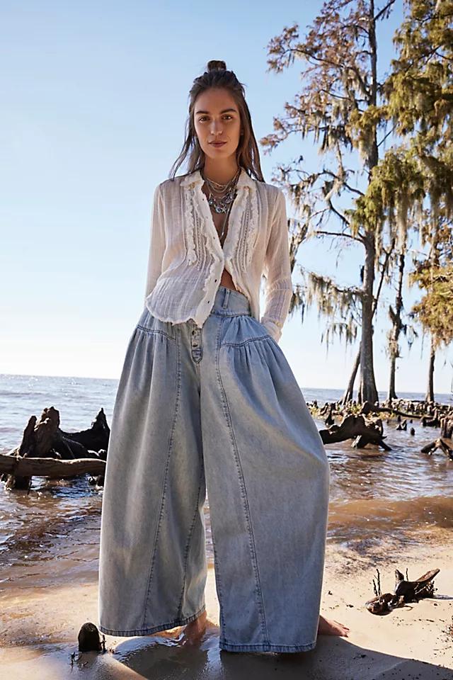 We The Free Blossom Pull-On Jeans Product Image