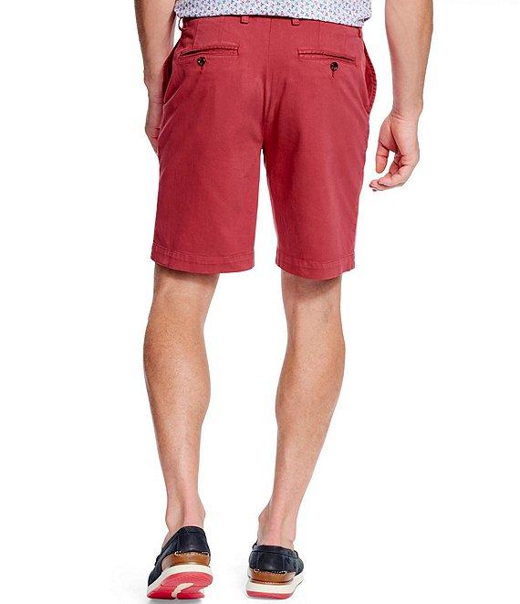 Johnston & Murphy Garment-Dye 9#double; Inseam Stretch Chino Shorts Product Image