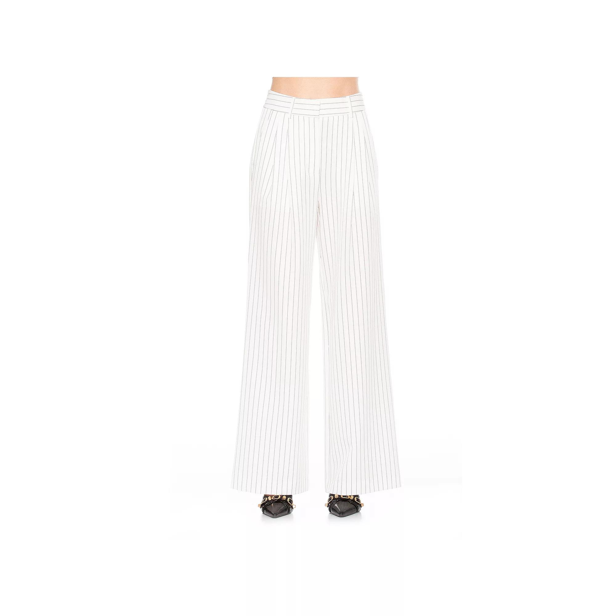 Women's ALEXIA ADMOR Elodie Belted Front Zip Wide Leg Pant,  Product Image