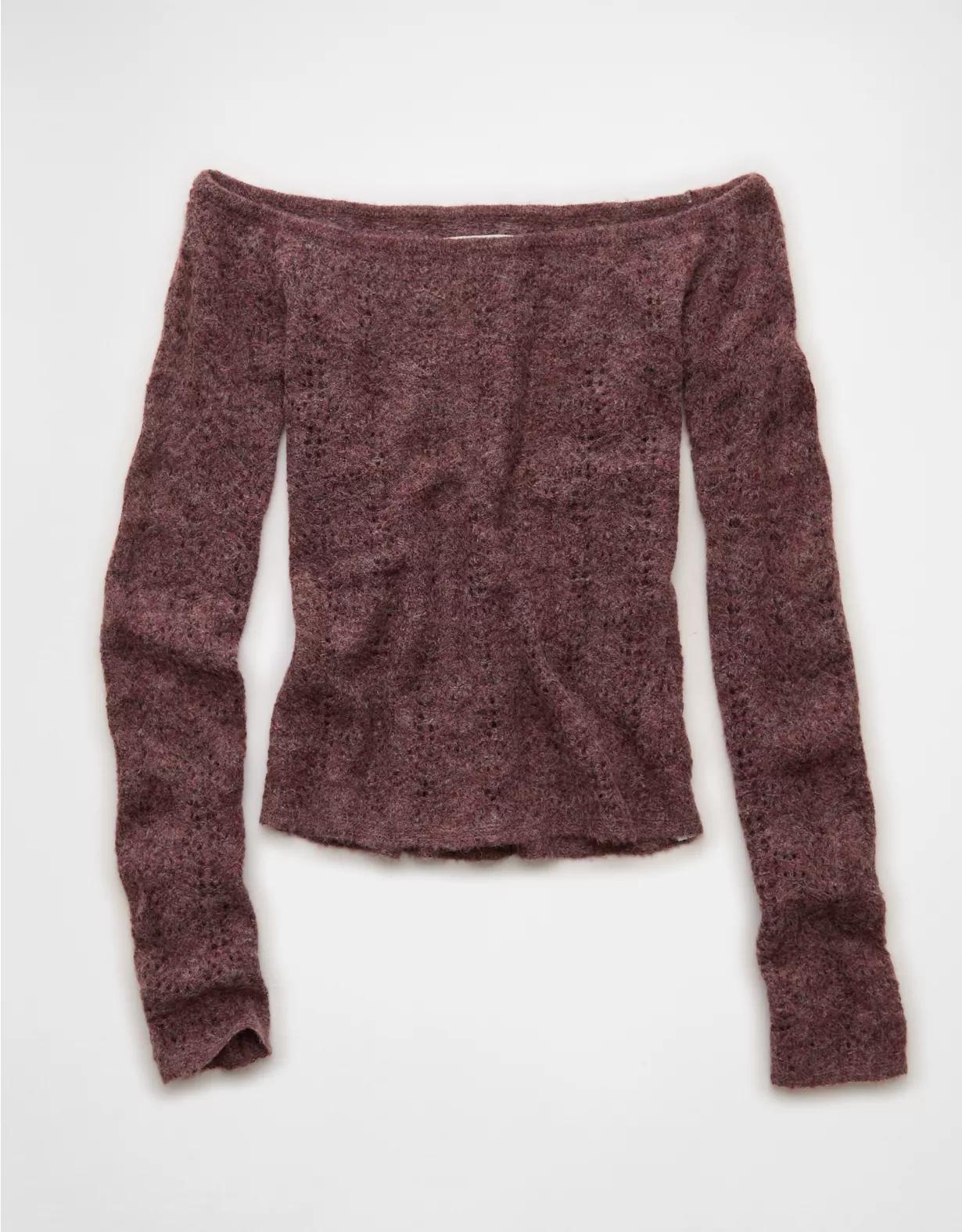 AE Off-The-Shoulder Sweater  Product Image
