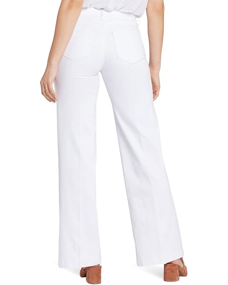 Teresa Wide Leg Button Fly Jeans in Palencia Stripe Product Image