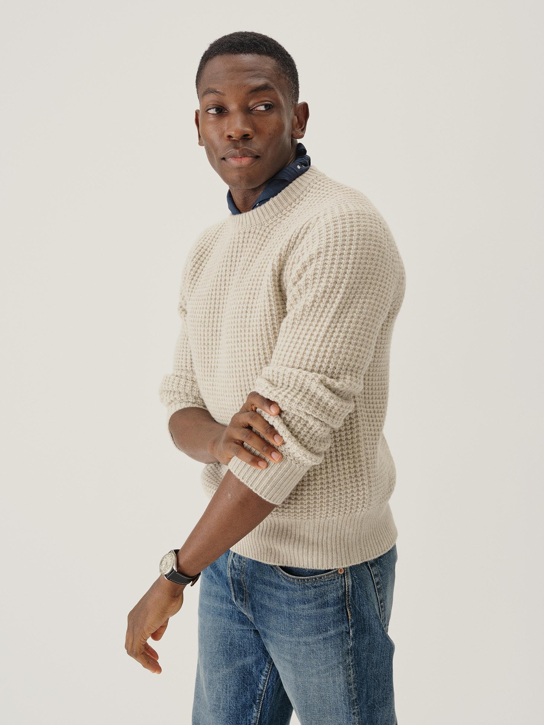 Light Oat Herdsman Crew Product Image