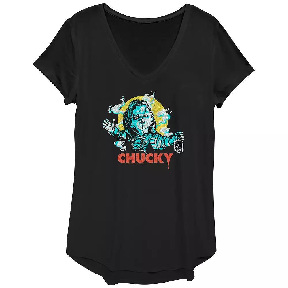 Women's One Thankful Teacher Graphic Tee,  Product Image