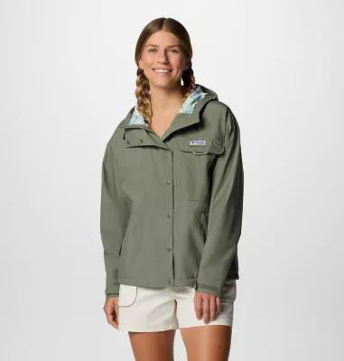 Columbia Women's PFG Open Water Rain Jacket- Product Image