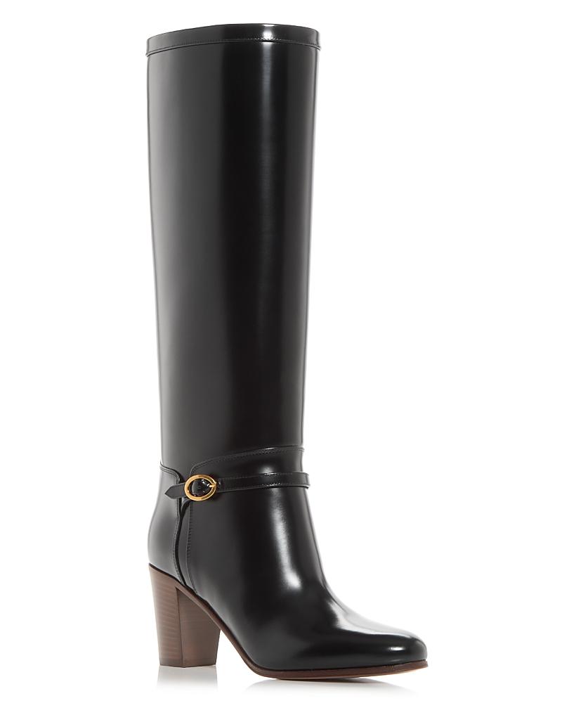 Womens Pattie 75MM Calfskin Boots Product Image