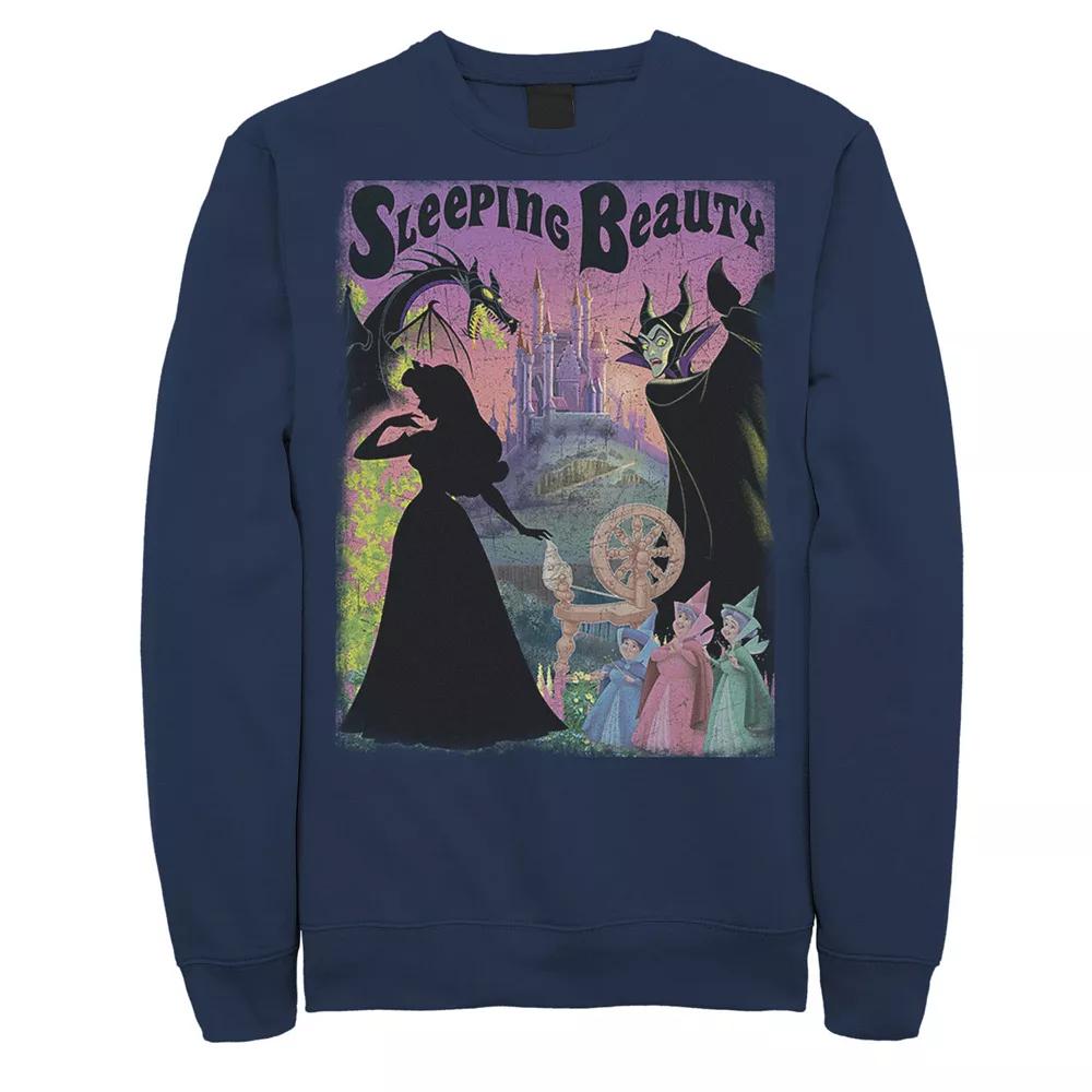 Disney's Sleeping Beauty Aurora Maleficent Men's Poster Sweatshirt,  Product Image