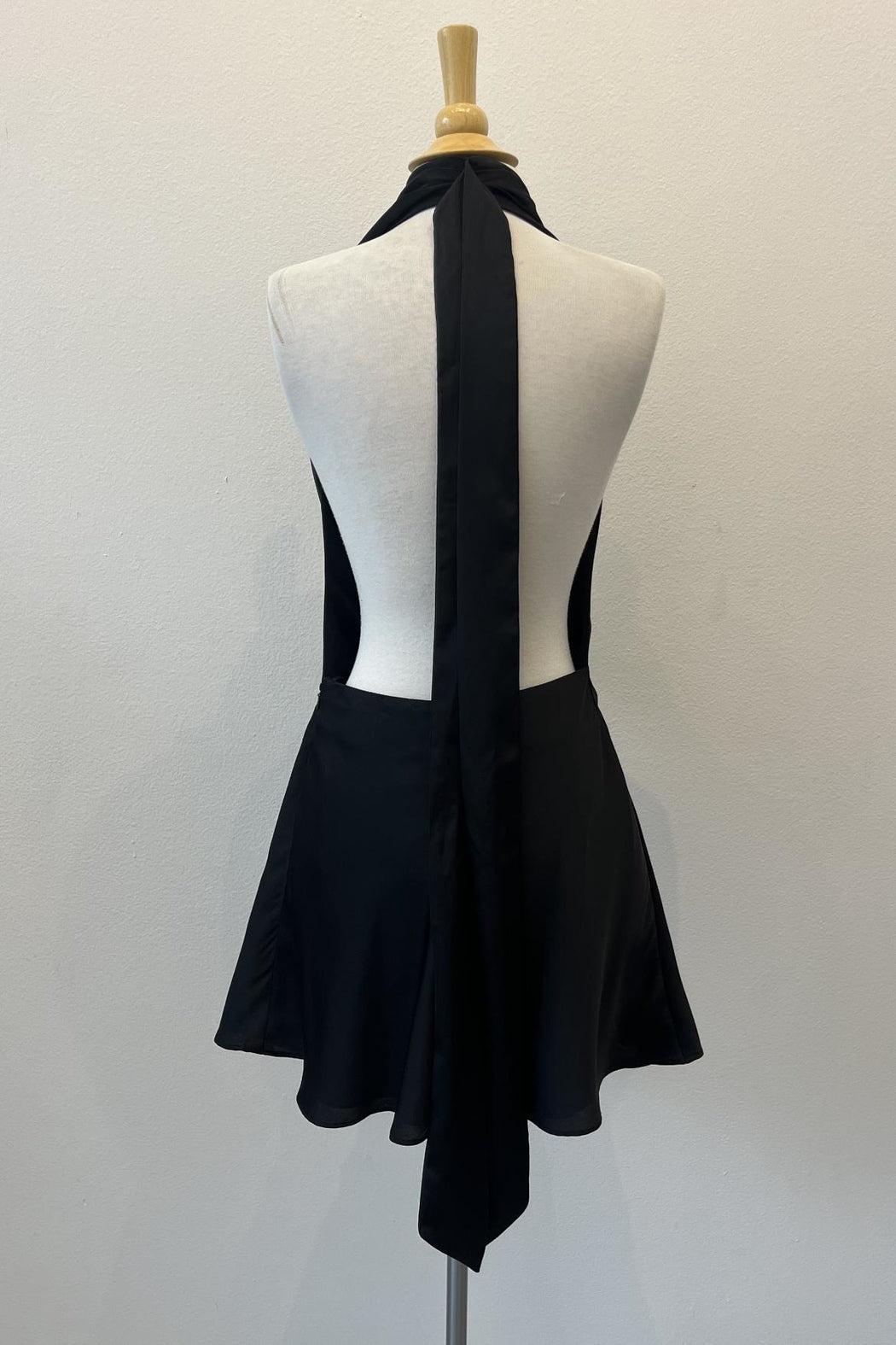 Satin Cowl Dress Product Image