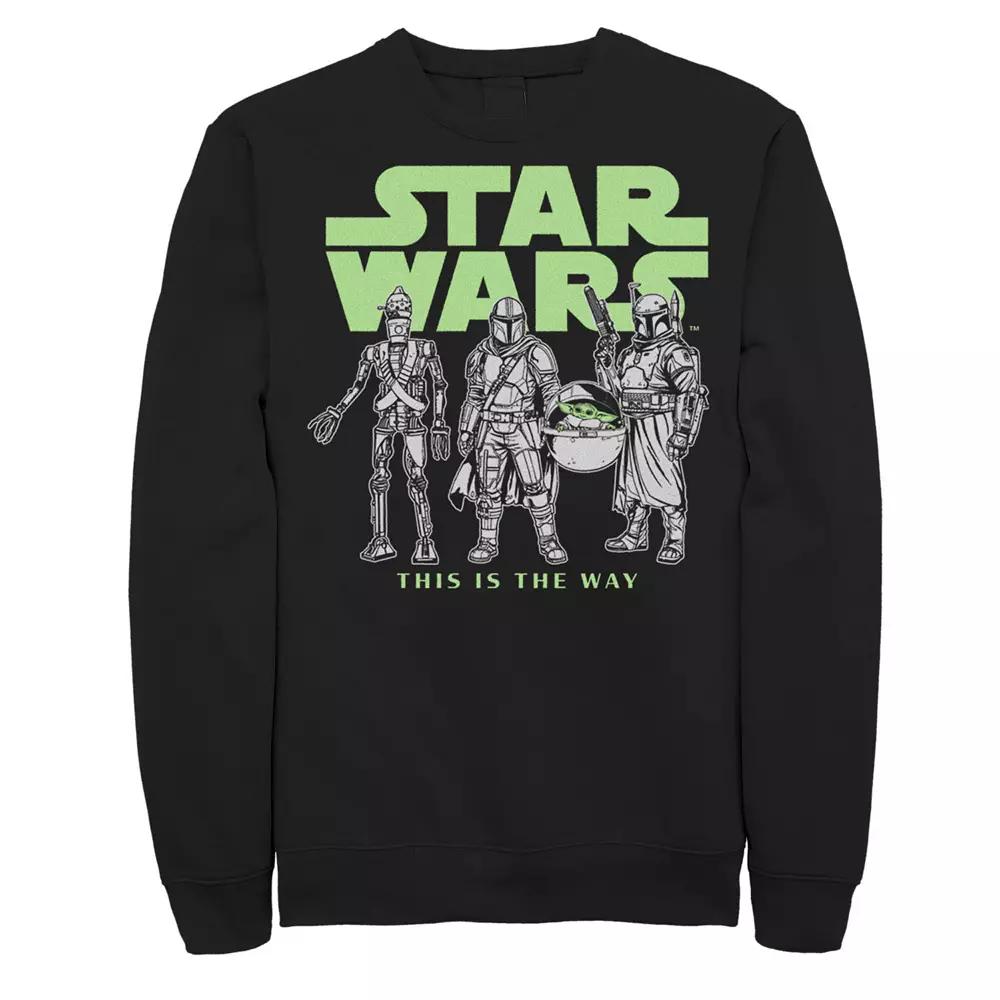 Men's Star Wars Logo Lineup Sweatshirt,  Product Image